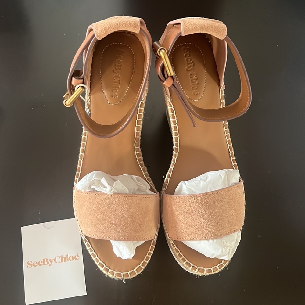 SEE BY CHLOÉ GLYN ESPADRILLE New - Picture 6 of 15